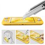PHONILLICO Verre Trempé pour Nintendo Switch Lite [Pack de 2] Film Protection Resistant Vitre Protecteur Anti Rayure