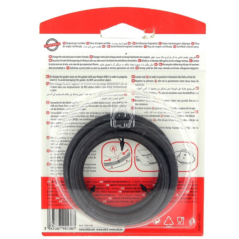 SEB Joint 10l a 22l alu/INOX d=268 pour Autocuiseur