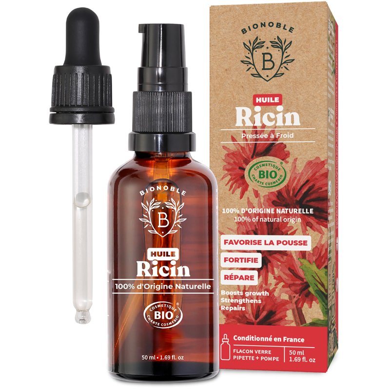 Bionoble Huile de Ricin Bio 50ml