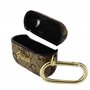 Guess GUAP4GSMW Housse pour AirPods Pro 4G Script Metal Collection Marron Brun