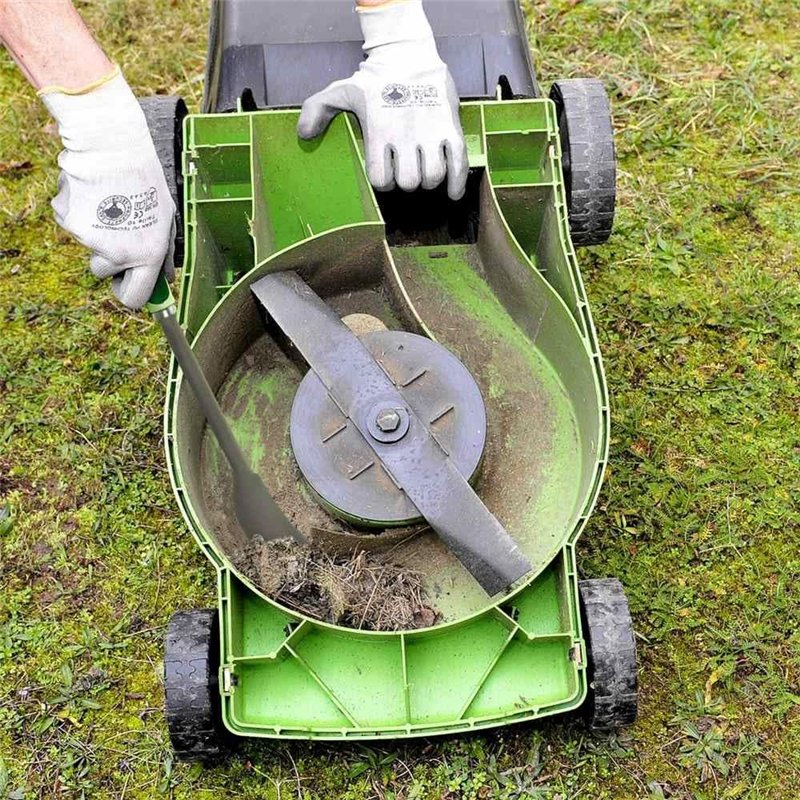 Image secondaire de Spatule racloir pour nettoyage de tondeuse à gazon