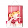 Jolijou - Poupée Chiffon avec Balançoire - Doudou Poupée Louison - 21 cm - Jolie Boîte Cadeau - Doudou Swing - DC3679