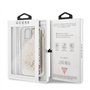 Guess GUHCN61GLHFLGO Coque de Protection pour iPhone 11 Motif cœurs à Paillettes Doré