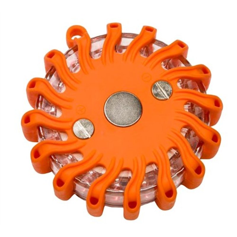 Balise de signalisation Pro gyrophare Pro 16 LEDs Orange Rechargeable LEDwarning, aimantée et Flottante Vendeur et Stock en Fran