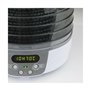 H.Koenig Déshydrateur Alimentaire électrique de nourriture DSY700, 5 Plateaux transparents Amovibles, Température réglable 40-70