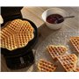 Little Balance 8382 Speed Gaufres Cœur 1200 - Gaufrier Electrique - 5 Gaufres Cœur en 1 Seule Cuisson - Plaques Anti-Adhésives -