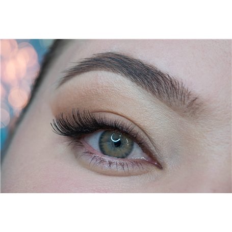 MYSALENS® Lentilles De Contact De Couleur Spanish Real Hazel Noisette Naturelle Avizor Solution Multifonctions 10ML Kit De Range