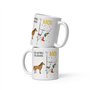 L'Esprit Des Anges Tasse Mug Idée Cadeau Super Collègue de Travail Licorne Pole Dance Entreprise Nouveau Job, Céramique