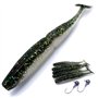 trifyd ® Fishing - Leurres Souples shad de 10 cm pour brochet ou Tous Types de canassiers