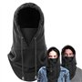 Cagoule Polaire Hiver Multifonction – Bonnet + Echarpe + Cache Cou Homme Femme – Vêtement pour Froid Extreme
