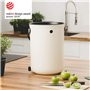Skaza Bokashi Organko 2 (9.6 L) | Primé Composteur de Cuisine en Plastique Recyclé | Starter Set pour Les Déchets de Cuisine et 