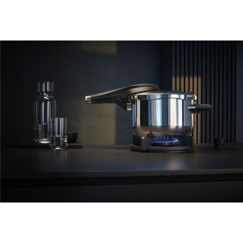 Image secondaire de WMF Perfect Premium One Pot Autocuiseur à Induction 8,5 l, autocuiseur Vapeur 22 cm, Casserole à pâtes en Acier Inoxydable Croma