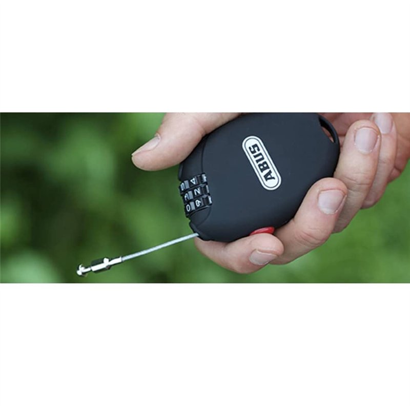 Image secondaire de ABUS Antivol spécial Combiflex 2503/120 - Convient pour sécuriser les bagages, les skis, les casques - 120 cm de câble en acier 