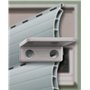 Schellenberg 52102 Support de butée de volet roulant, gris
