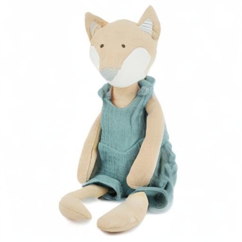 Image secondaire de BIECO Peluche Renard | Petite Peluche Animaux | Cadeau Bébé Fille et Garçon | Doudou et Compagnie | Naissance