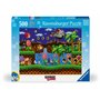 Ravensburger - Puzzle Adulte - Puzzle 500 pièces - Sonic - Adultes et Enfants à partir de 12 Ans - Puzzle de qualité supérieure 