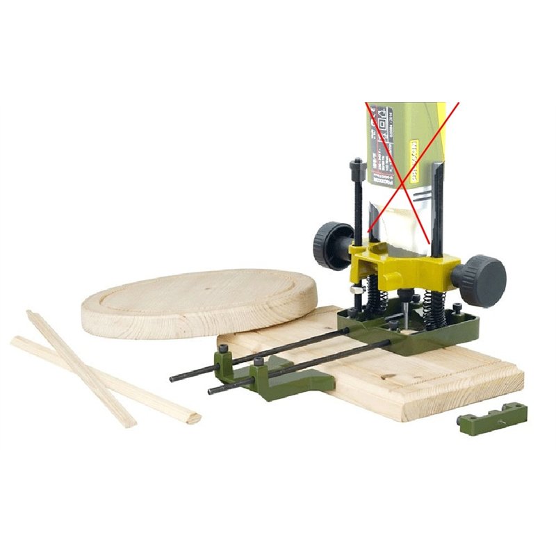 Image secondaire de Proxxon 28566 Adaptateur de défonçeuse OFV pour les outils électriques MICROMOT avec collet de 20mm