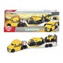 Dickie Toys Camion Volvo Mack avec 2 véhicules Volvo sur remorque