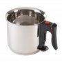 BAUMALU - Saucière Bain-Marie - Acier Inoxydable 18/10 Haut de Gamme - Tous Feux dont Induction - Triple Fond Diffuseur - Gradua