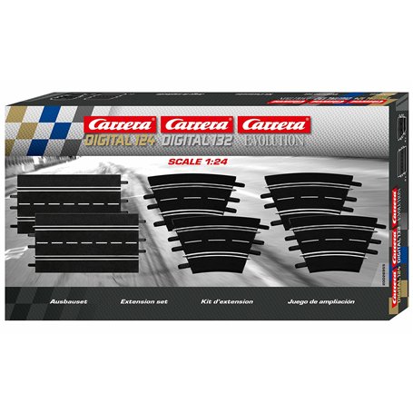 Carrera Evolution - 20026955 - Digital 124/132/Evolution Kit d'extension (2 Droites