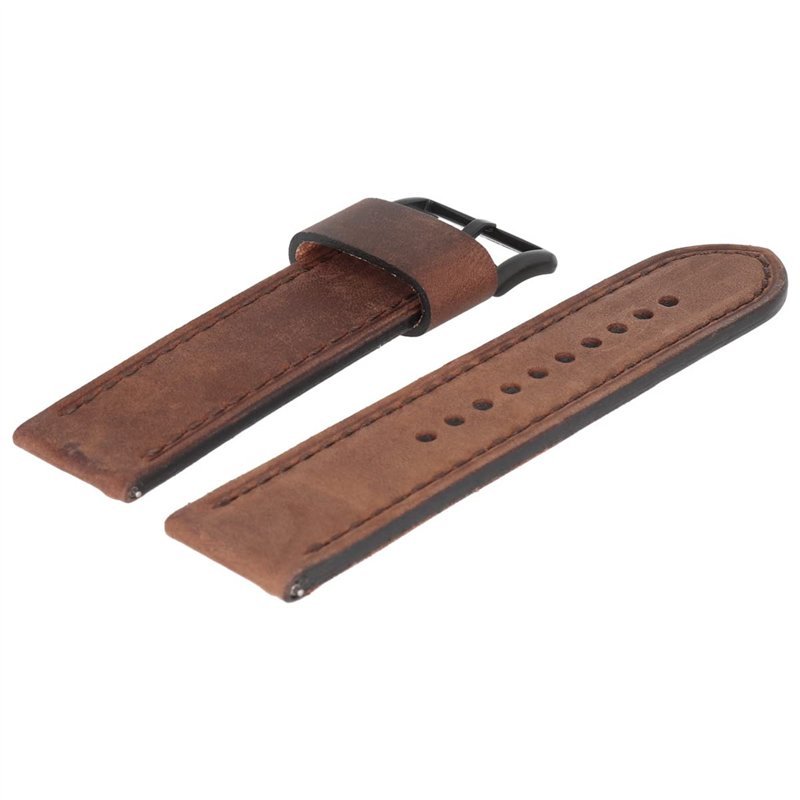 Image secondaire de Fossil Bracelet de montre 24mm cuir marron - JR-1487 | LB-JR1487