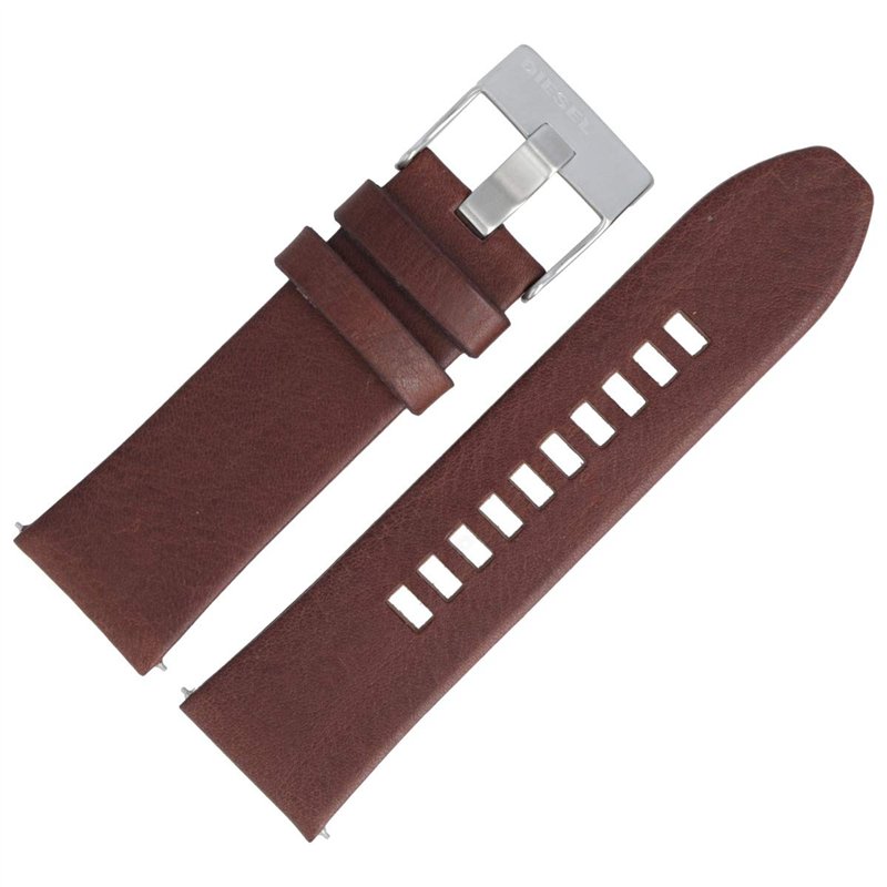Diesel Bracelet De Montre 26mm Cuir Marron - DZ-4290