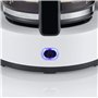 SEVERIN Cafetière Filtre "Type", 1 000W, 1,4L, Jusqu'à 10 tasses, Porte-filtre amovible avec système anti-goutte, Blanc, KA 4816