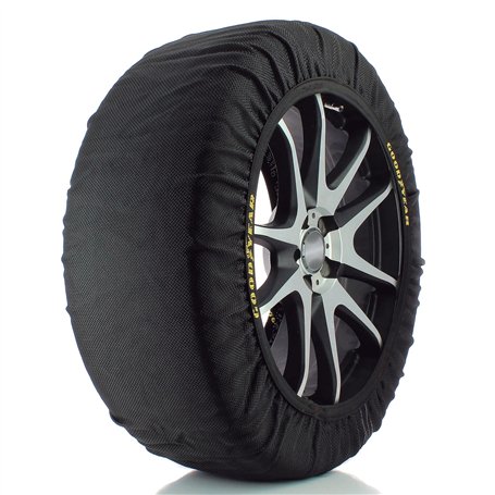 Goodyear 10644 Chaînes à neige en textile pour voiture Taille XL avec Ö-Norm V5121