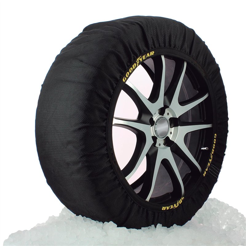 Image secondaire de Goodyear 10645 Chaînes à neige en textile pour voiture Taille XXL avec Ö-Norm V5121