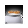 Russell Hobbs Grille Pain [2 Fentes longues 4 Toasts/ 2 Tranches baguette] Victory Acier Inox (6 Niveaux de Brunissage réglables