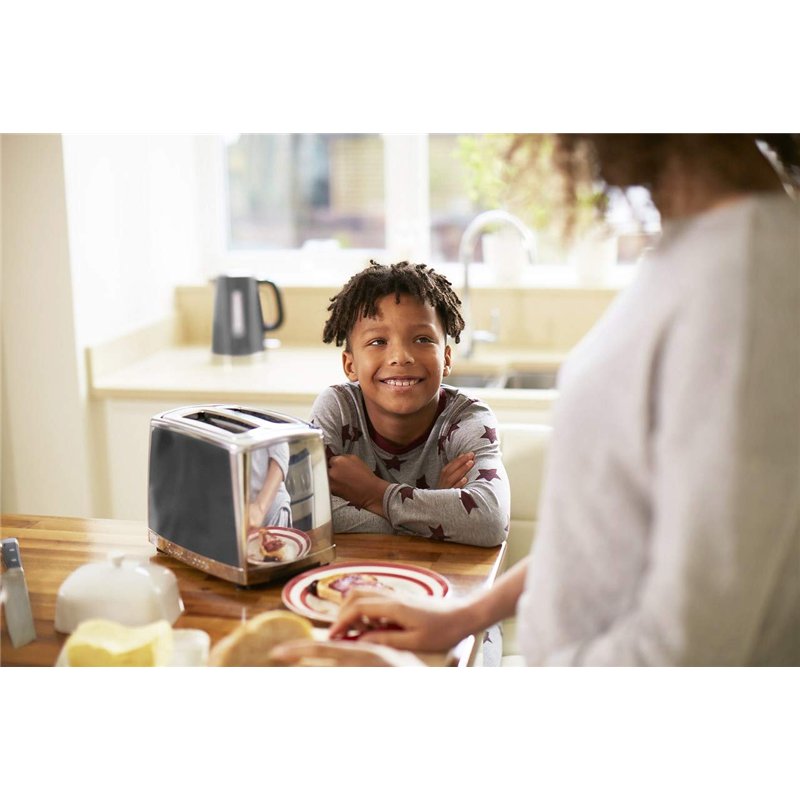 Image secondaire de Russell Hobbs Grille Pain [Pour 2 Tranches] Luna Gris Inox