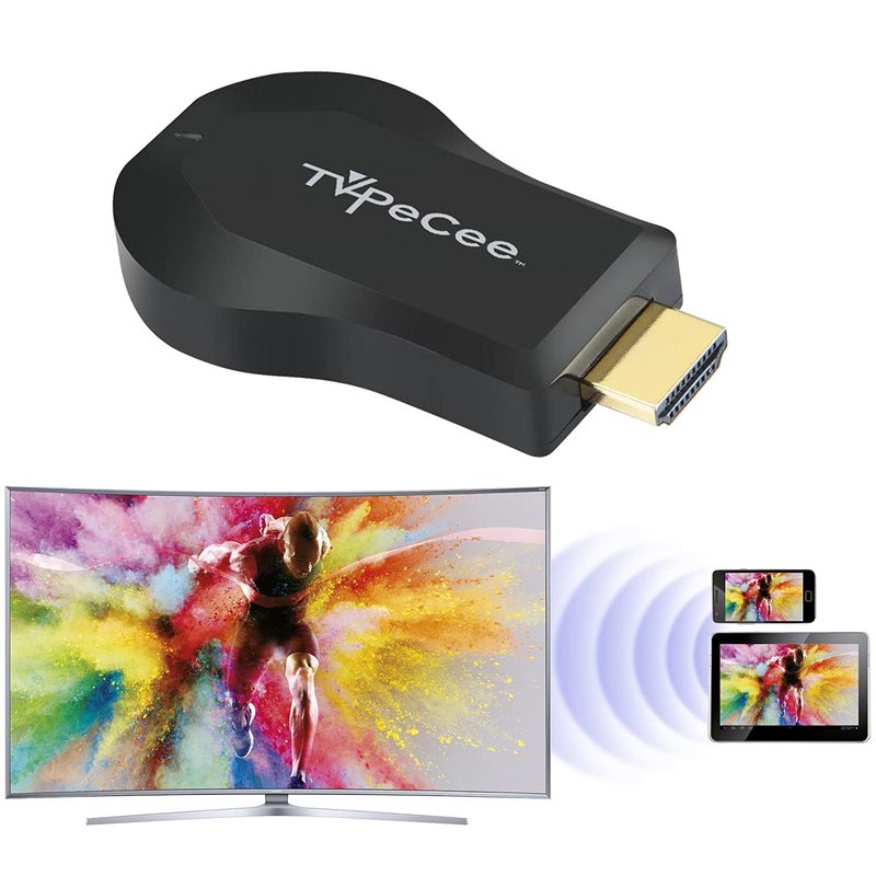 Image secondaire de TVPeCee Adaptateurs USB WiFi - la télé Coller: Clé HDMI WLAN pour Miracast, Miroir Diffusion, Chromecast et DLNA (Diffusion Coll
