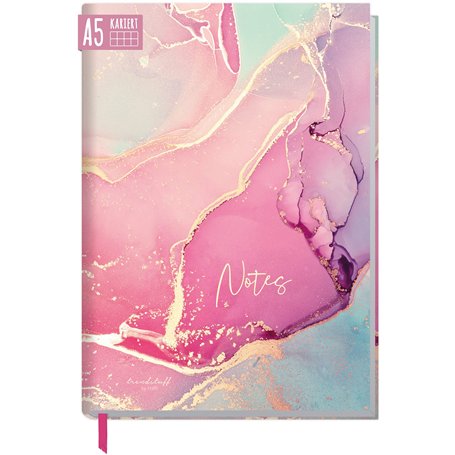 Trendstuff by Häfft Carnet de notes à carreaux A5 [Shiny Teal] de Trendstuff | 124 pages