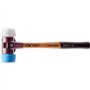 Halder 3017.051 50 Maillet : 40 W/surdimensionné souple en caoutchouc Bleu et Superplastic visage inserts