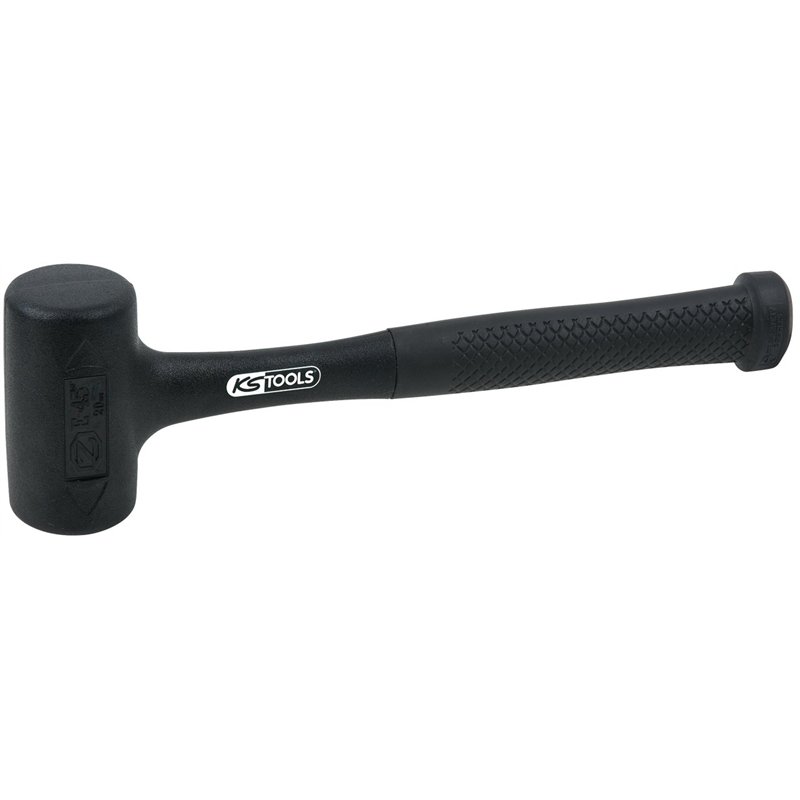 KS TOOLS 140.5258 Marteau sans rebond - tete Ø65mm- 1540g - enrobé en matière polyurethane Couleur