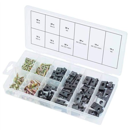 KS TOOLS 970.0530 Assortiment de vis et d'écrous cage Acier