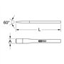 KS Tools 963.2443 - Burin de maçon - 150mm x 14 mm - Gamme BRONZEplus - Tranchant libre d'arête - 6 pans - Antidéflagrant - Alli