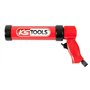 KS Tools - 515.3910 - Pistolet Silicone Pneumatique 310 ml - Livré Avec Un Raccord Pneumatique 1/4" - 305 mm - Pour Cartouche De