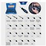 BRILLIANT TOOLS BT511100 Jeu d’extracteurs de cosses pour connecteurs, 23 pcs [Powered by KS TOOLS]