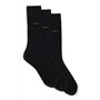 BOSS 3P RS Uni CC Chaussettes pour Homme, Noir 1, 39-42 (Lot de 3)