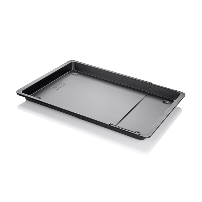 Zenker 6540 Plaque de Cuisson Extensible, Plat Four, Plat a Four, Plaque Cuisson Four, Plaque Pizza Four, Plaque de Four Extensi