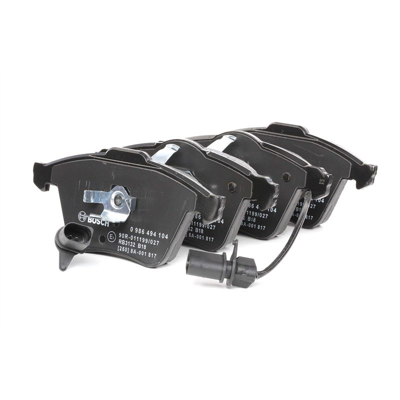 Bosch BP1014 - Plaquettes de Frein Avant pour Voiture - Qualité Bosch - Réduction du Bruit et de la Poussière - Certifié ECE-R90