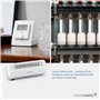 Homematic IP Actionneur de Chauffage au sol - 12 canaux, à commande motorisée Intelligent également par Application, maison conn