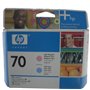 HP 70 Light Cyan&Light MAG Prin SUPLF/DESIGNJET Z2100 PS Pro B9180 NS