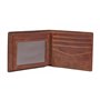 Fossil Portemonnaie pour homme Derrick, cuir Bifold brun 11.5 cm L x 2 cm W x 9 cm H ML3681200