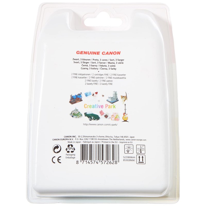 Image secondaire de Canon PG-540/CL-541 Cartouche Multipack Noire + Couleur (Multipack plastique)