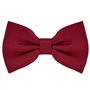 DonDon Nœud Papillon bordeaux déjà noué réglable