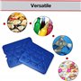 ToCi Lot de 2 blocs réfrigérants XXL | Freezeboard (32 x 25 cm) avec 800 ml chacun | 2 éléments de refroidissement bleus pour sa