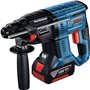 Bosch Professional 18V System perforateur sans-fil GBH 18V-21 (force de frappe maxi 2 J, sans batterie ni chargeur, dans L-BOXX 
