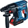 Bosch Professional 18V System perforateur sans-fil GBH 18V-21 (force de frappe maxi 2 J, sans batterie ni chargeur, dans L-BOXX 
